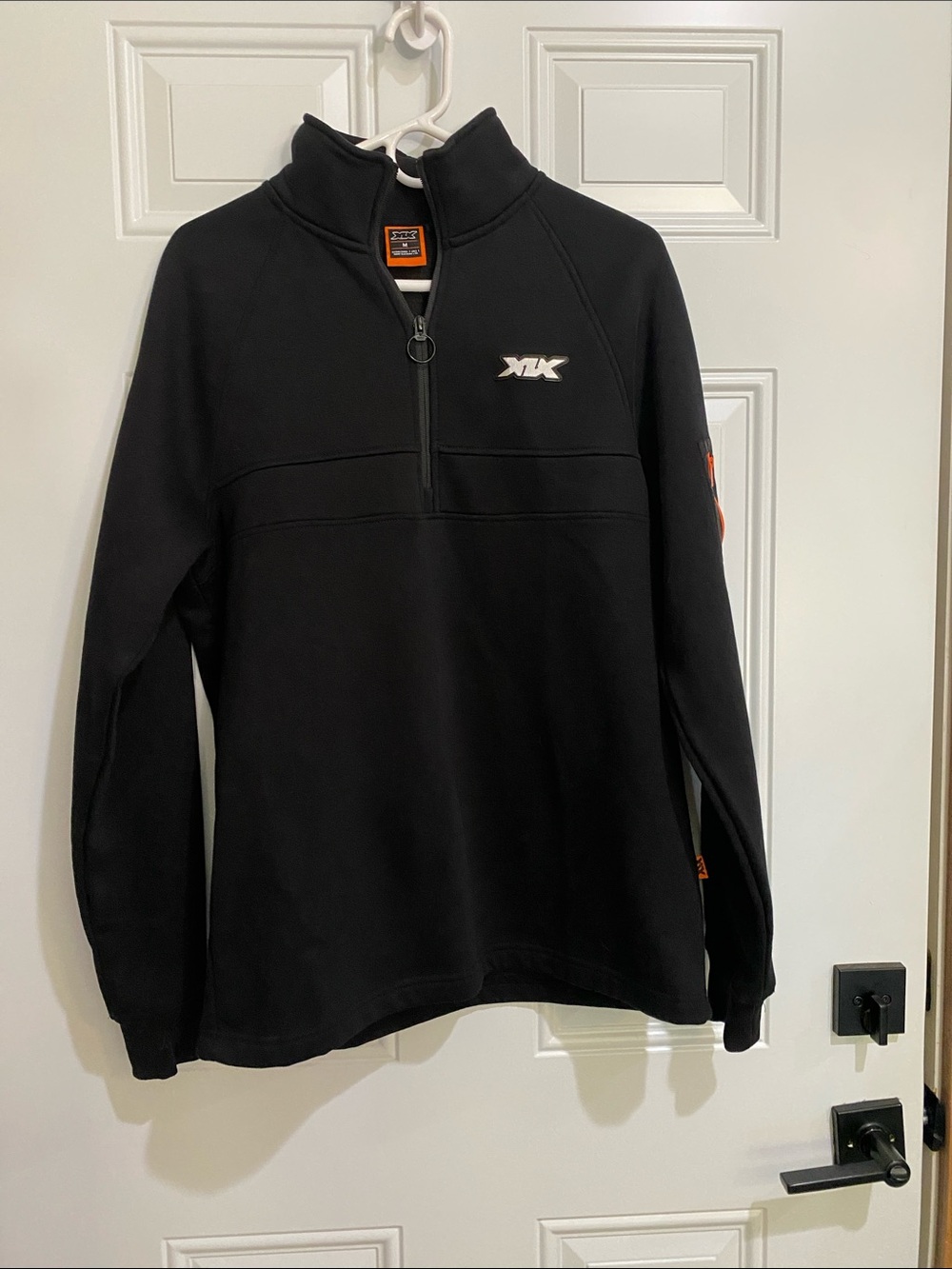 Sidemen Men's Black Half-Zip Pullover Shirt Jacket